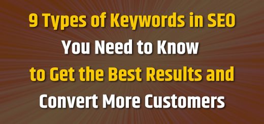 9 Types of Keywords in SEO