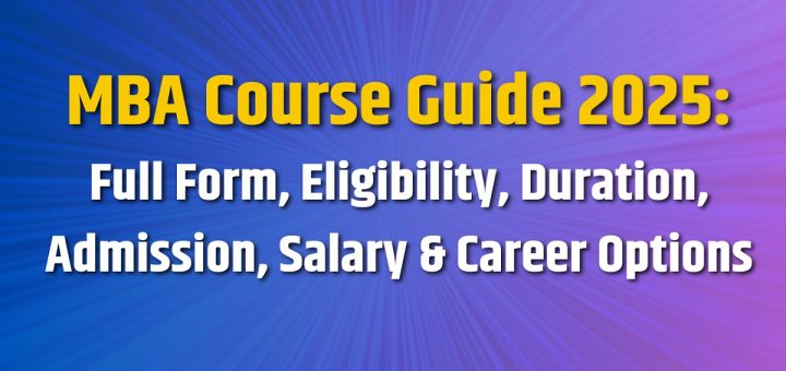 MBA Course Guide