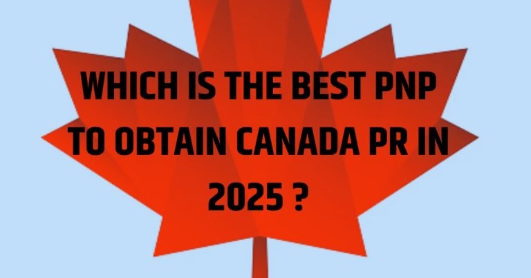 Which is the Best PNP to Obtain Canada PR in 2026?