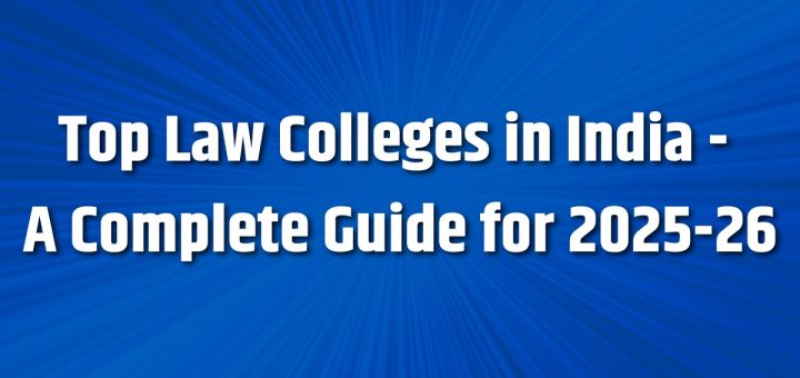 Top Law Colleges in India