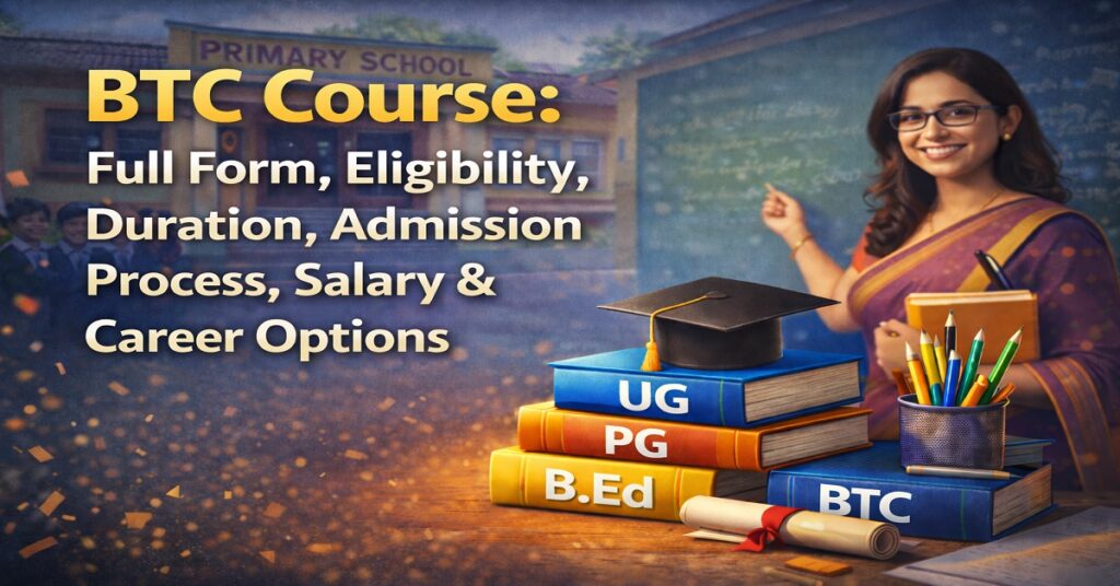 BTC Course, Full Form, Eligibility