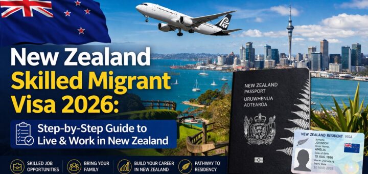 New Zealand Skilled Migrant Visa 2026: Step-by-Step Guide to Live & Work in New Zealand
