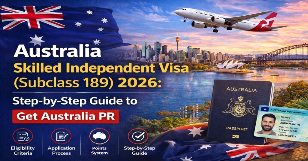Australia Skilled Independent Visa (Subclass 189 Visa) 2026: Step-by-Step Guide