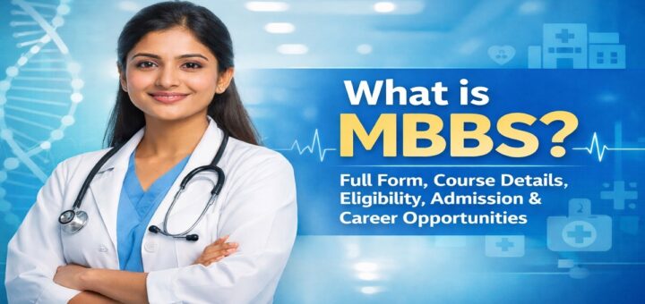 What is MBBS, Full Form, Eligibility, Admission Colleges & Career Opportunities